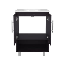 Mueble para Lavamanos Aqua, Wengue, Incluye Lavamanos Praia 60x45 ZF