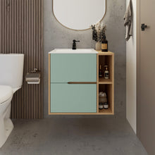 Combo Lavamanos Camen II, Agave y Fresno Europeo, Incluye Lavamanos y Grifería