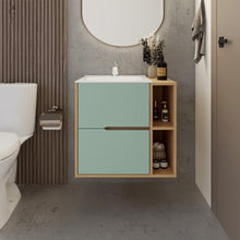 Combo Lavamanos Camen I, Agave y Fresno Europeo, Incluye Lavamanos y Grifería