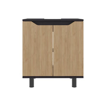 Mueble Para Lavamanos Marlo, Kronos Wengue y Kronos Fresno, No incluye Lavamanos