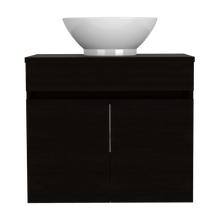 Mueble para Lavamanos Delhi, Wengue, con dos puertas batientes