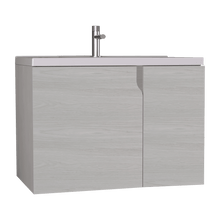 Mueble para Lavamanos Elipse, Nevado, con Amplio Espacio Para Guardar Productos de Aseo