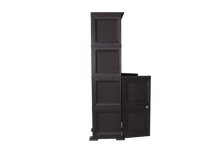 Mueble Organizador Elegance Liso Monet, Wengue, con Dos Puertas Batientes