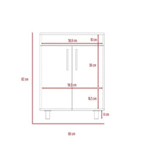 Mueble para Lavamanos Sorrent, Beige, con Dos Puertas Batientes