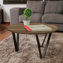 Mesa De Centro Redonda Victory 35x60cm Amaretto