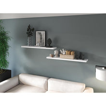 Repisa Flotante Shelf 120, Blanco X2 Unidades ZF