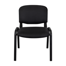 Silla Interlocutora, Negro, Con espaldar y diseño sencillo sin brazo X2