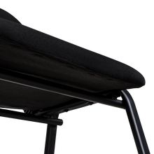 Silla Interlocutora, Negro, Con espaldar y diseño sencillo sin brazo X2