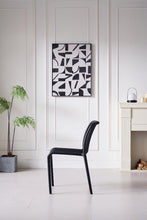 Silla Terra, Color Negro, Con espaldar