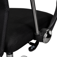 Silla Oficina X-50B, Wengue, con Cómodo Espaldar y Rodachines
