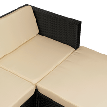 Sala de Exterior Milano , Negro y Blanco Hueso