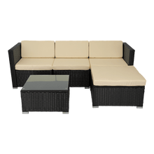 Sala de Exterior Milano , Negro y Blanco Hueso