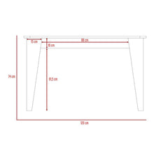 Mueble Multiusos Ursa, Nogal, con Diseño Moderno