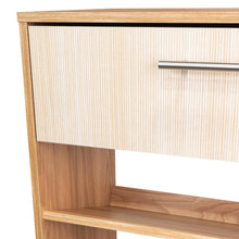 Zapatero Sevin, Fresno Europeo y Mallado, con un cajón y espacio para colocar zapatos