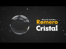 Estufa Romero Cristal Haceb 50 cms Gas Natural Inox