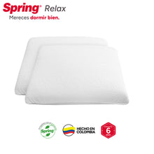 Combo Almohada Relax 63X42 Cm X 2 Unidades