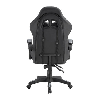 Silla Gamer Yekson, Negro y Gris, con Cómodo Espaldar y Rodachines