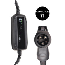 Cargador Portátil Para Carros Eléctricos Tipo Americano (T1)