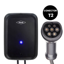 Cargador De Pared Para Carros Eléctricos Tipo Europeo (T2) F2 220v 3,5kw