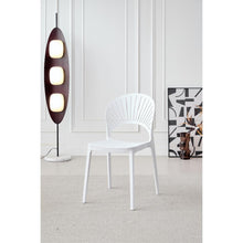 Silla Paraiso, Color Blanco, Con espaldar y diseño Moderno X4