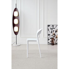 Silla Patrick, Color Blanco, Con espaldar y diseño Moderno X2