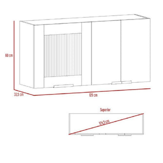 Combo para Cocina Arabia, Incluye Gabinetes Superior