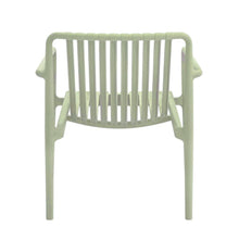 Set de 4 Sillas Lounge Parma, Verde, con Espaldar y Diseño Moderno