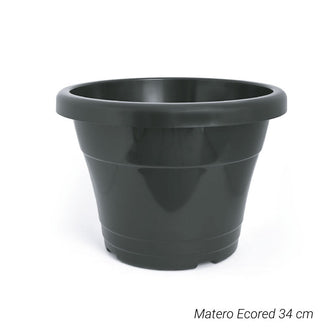 Matero Ecored 34 Cm Negro