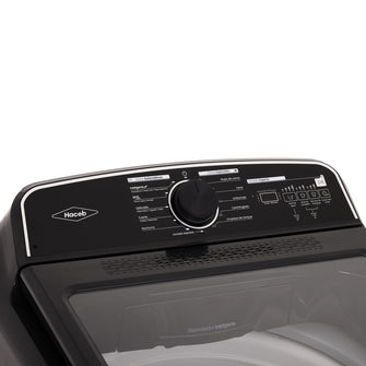 Lavadora Haceb Carga Superior 18 Kg Con Perilla, Negra