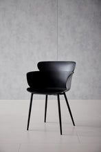 Silla Miami con Brazos, Color Negro, Con espaldar y diseño Moderno X2