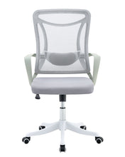 Silla de Escritorio Crown, Gris, ergonómica con altura ajustable