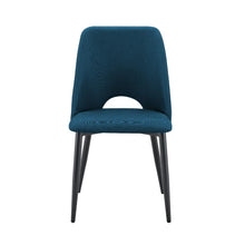 Set de 6 Sillas Urban, Color Azul, con Espaldar y Diseño Moderno