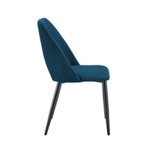 Silla Urban, Color Azul, Con espaldar y diseño Moderno X4