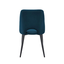 Set de 6 Sillas Urban, Color Azul, con Espaldar y Diseño Moderno