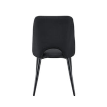 Set de 2 Sillas Urban, Color Negro, con Espaldar y Diseño Moderno