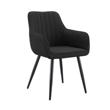 Set de 6 Sillas Neo, Color Negro, con Espaldar y Diseño Moderno