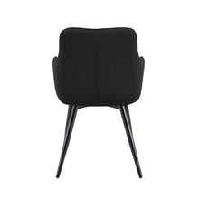 Set de 4 Sillas Neo, Color Negro, con Espaldar y Diseño Moderno