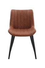 Silla Nova, Color Marrón, Con espaldar y diseño Moderno X4