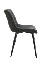 Silla Nova, Color Negro, Con espaldar y diseño Moderno X4