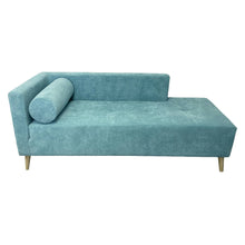 Combo sala Sofa (66x163x64) + Puff + Banqueta Baúl Verde Menta