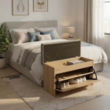 Organizador Zapatero Abatible - Baúl 47x80x30cm Gris Beige