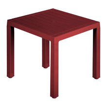 Combo Comedor Barú Trendy (1 Mesa + 4 Sillas Con Brazos) Rojo