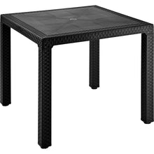 Combo Comedor Eterna (1 Mesa + 4 Sillas Con Brazos) Negro