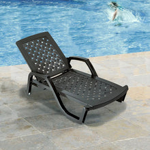 Combo Playero (2 Camas Asoleadoras + 2 Sillas Playeras + 1 Mesa De Centro) Wengue