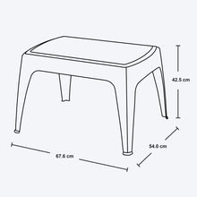 Combo Playero (2 Camas Asoleadoras + 2 Sillas Playeras + 1 Mesa De Centro) Wengue