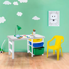 Combo Estudio Infantil (Escritorio + Silla) Niños Amarillo