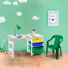 Combo Estudio Infantil (Escritorio + Silla) Niños Verde