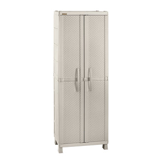 Armario Grande Apariencia Rattan Taupe