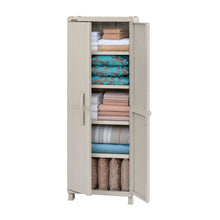 Armario Grande Apariencia Rattan Taupe