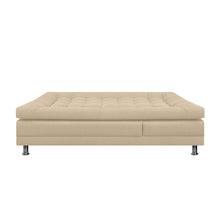 Sofa Cama Multifuncional Euro Con Brazos Antifluido, Color Beige